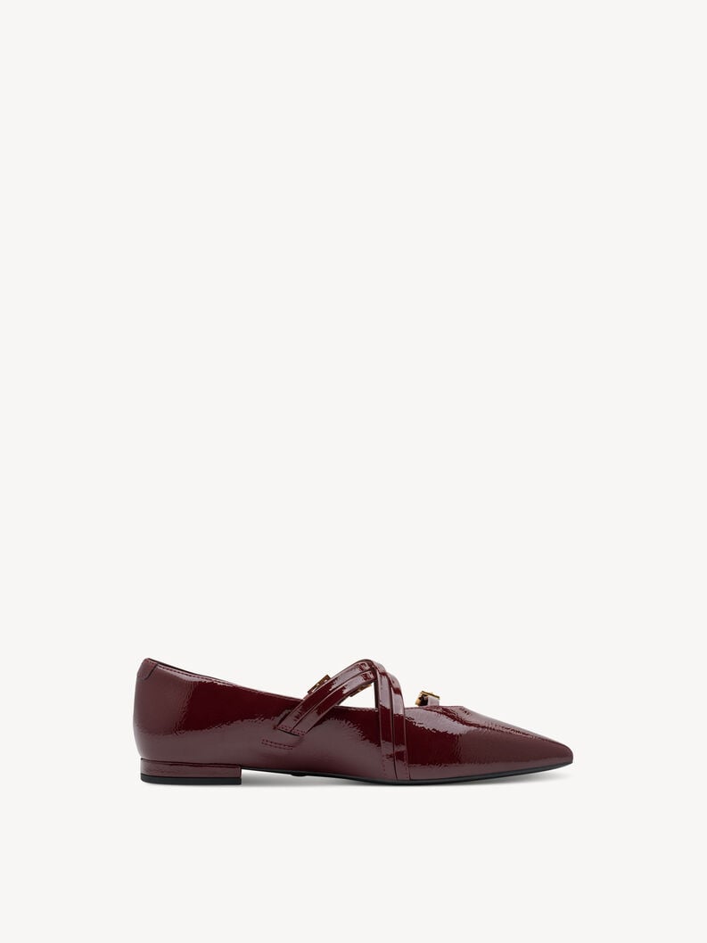 ballerine rouge 1-22160-45-568 acheter tamaris ballerines en ligne