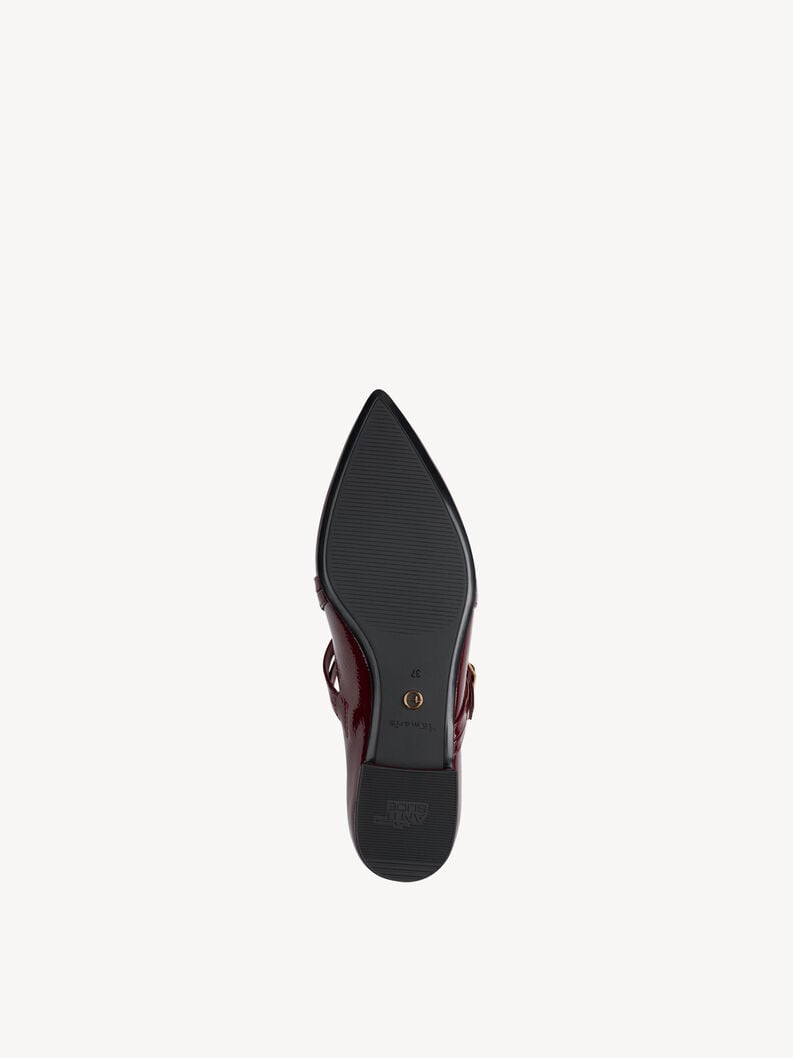 ballerine rouge 1-22160-45-568 acheter tamaris ballerines en ligne