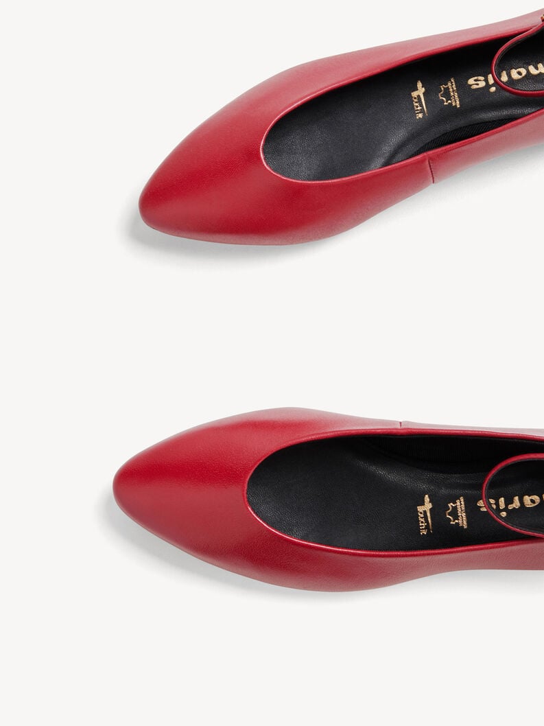 ballerine rouge 1-22161-45-500 acheter tamaris ballerines en ligne