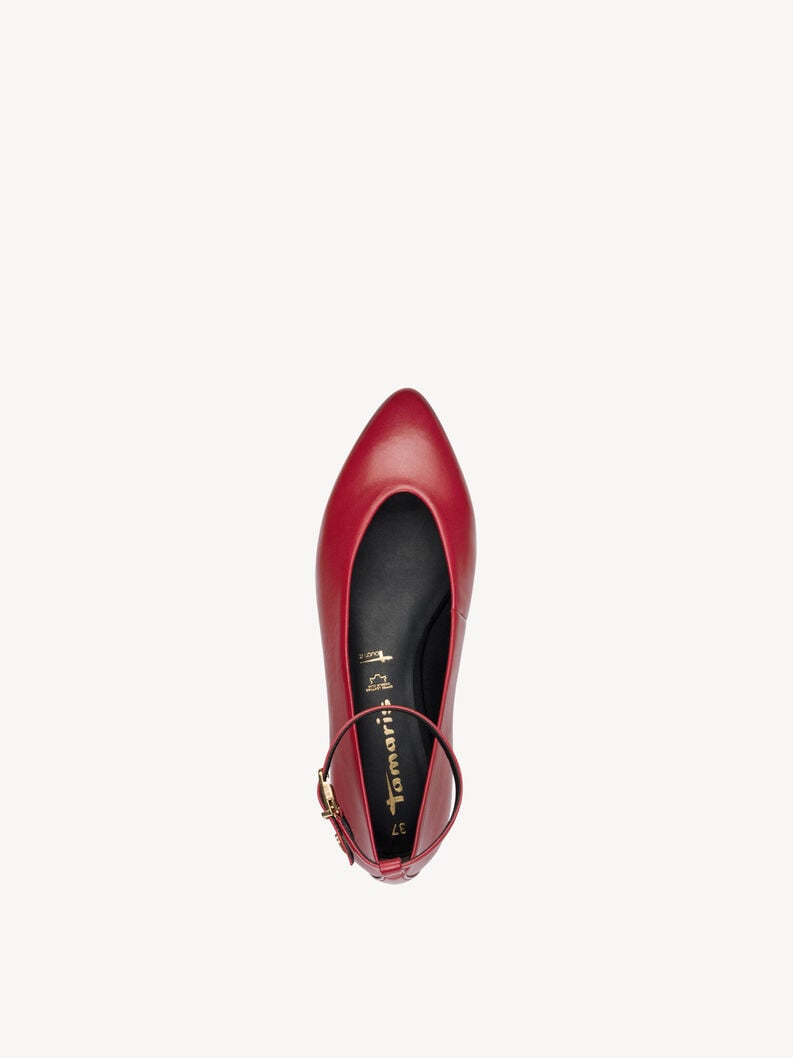 ballerine rouge 1-22161-45-500 acheter tamaris ballerines en ligne