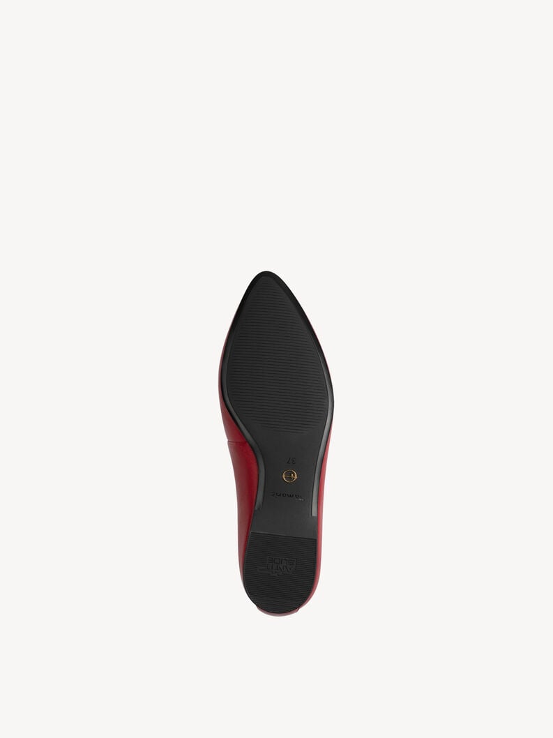 ballerine rouge 1-22161-45-500 acheter tamaris ballerines en ligne
