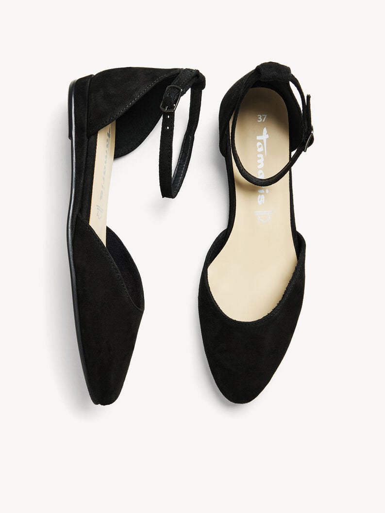 cuir ballerine noir 1-24251-42-001 acheter tamaris ballerines en ligne