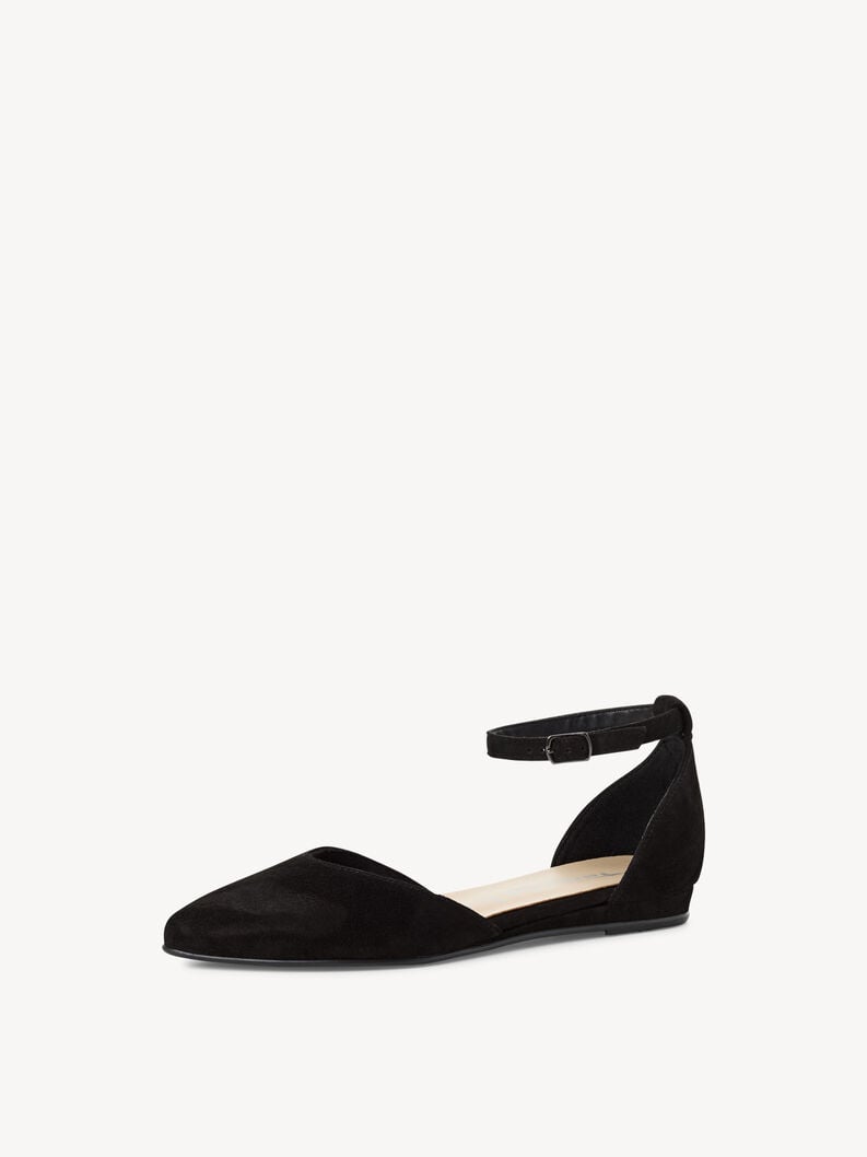cuir ballerine noir 1-24251-42-001 acheter tamaris ballerines en ligne