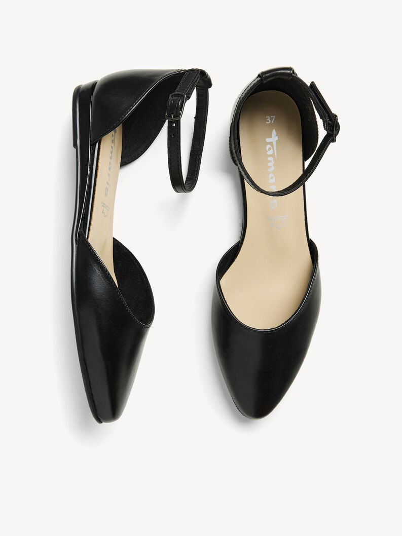 cuir ballerine noir 1-24251-42-003 acheter tamaris ballerines en ligne