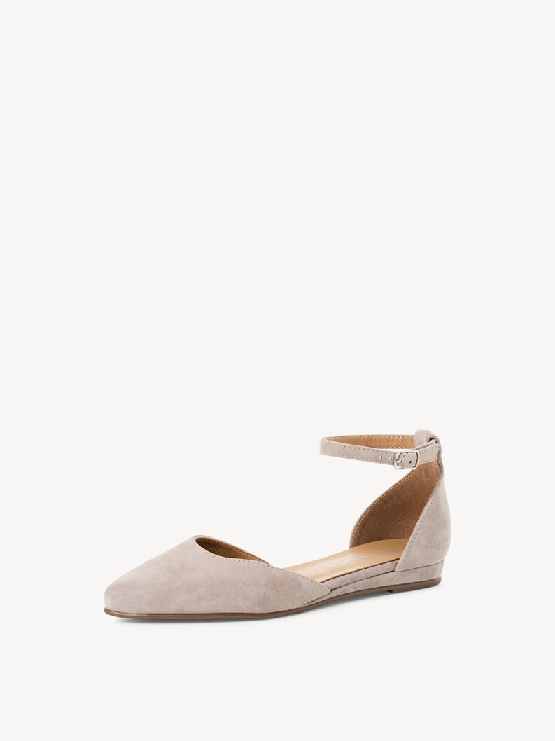 cuir ballerine beige 1-24251-42-341 acheter tamaris ballerines en ligne