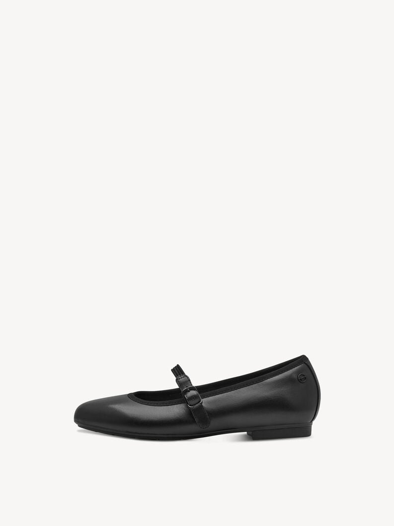 cuir ballerine noir 8-82107-44-001 acheter tamaris large ballerines en ligne