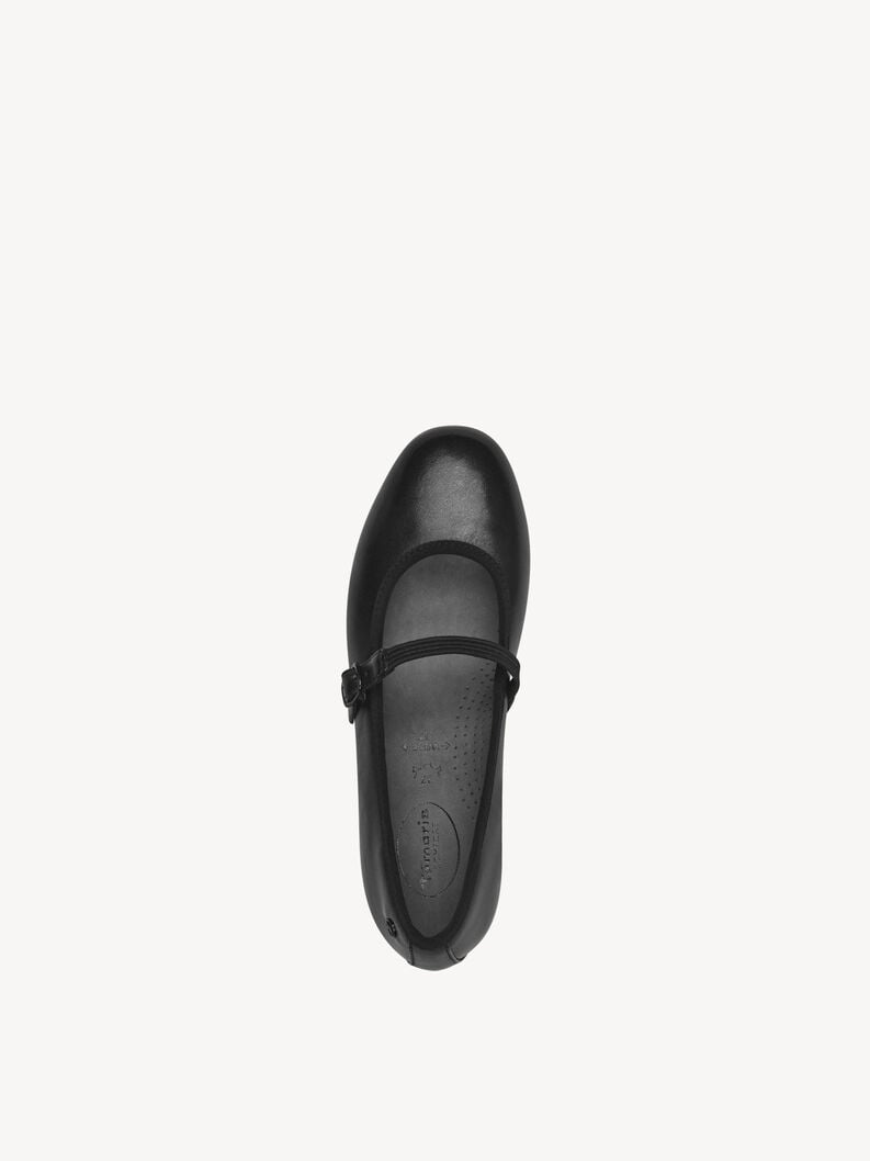 cuir ballerine noir 8-82107-44-001 acheter tamaris large ballerines en ligne