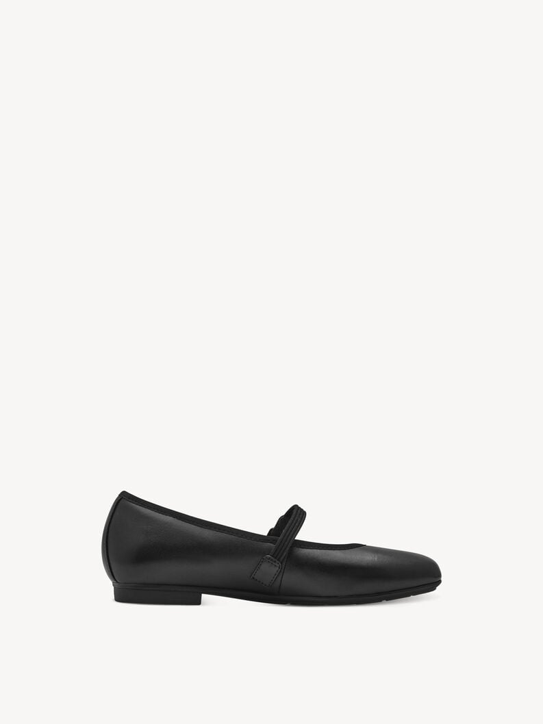 cuir ballerine noir 8-82107-44-001 acheter tamaris large ballerines en ligne
