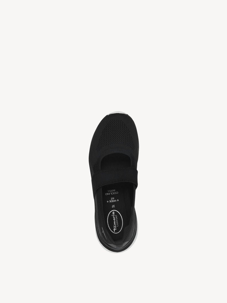 ballerine noir 8-82108-44-001 acheter tamaris large ballerines en ligne
