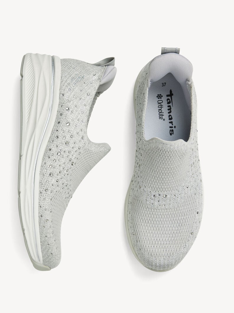 baskets - gris 1-23787-45-204 acheter des baskets tamaris en ligne