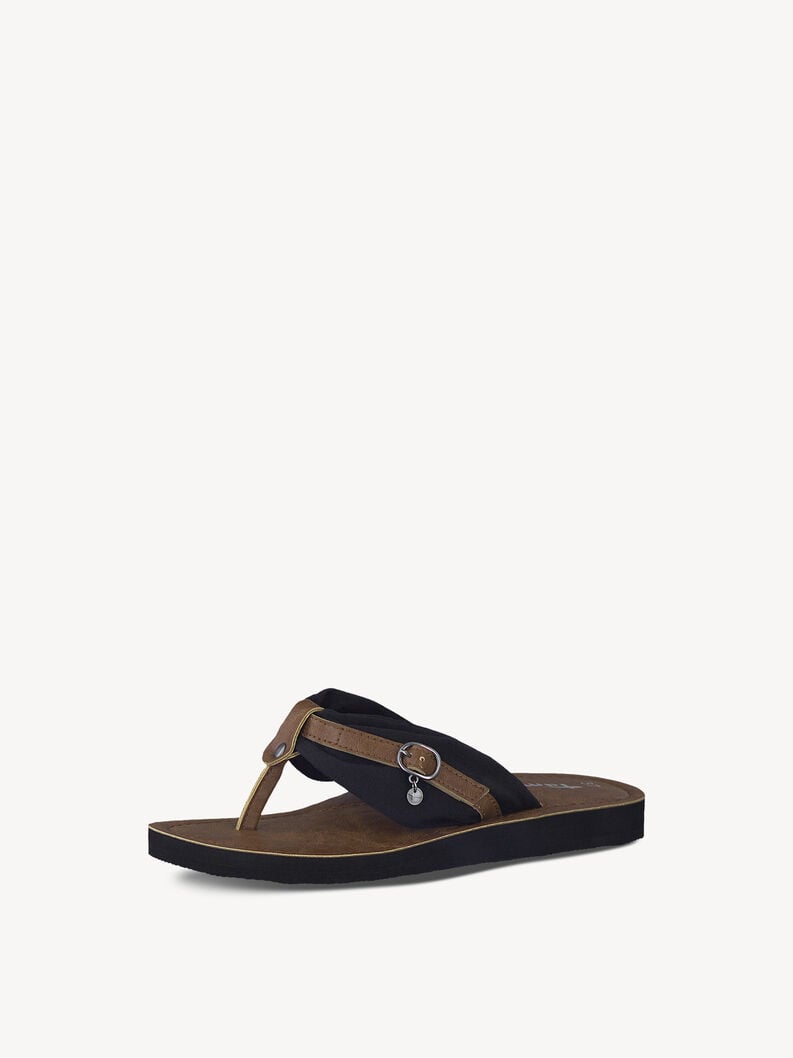 séparateurs dorteil noir 1-27109-42-051 acheter tamaris toe post sandals en ligne
