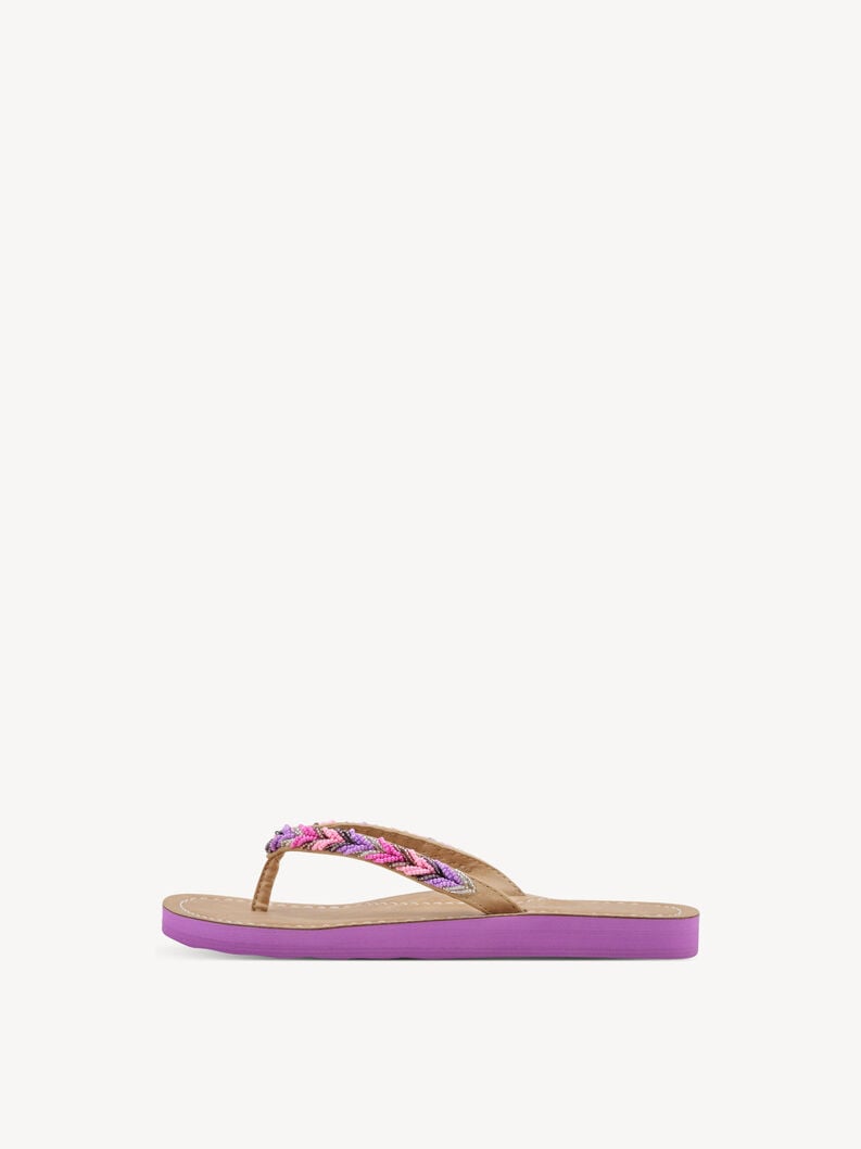 séparateurs dorteil pourpre 1-27121-44-539 acheter tamaris toe post sandals en ligne