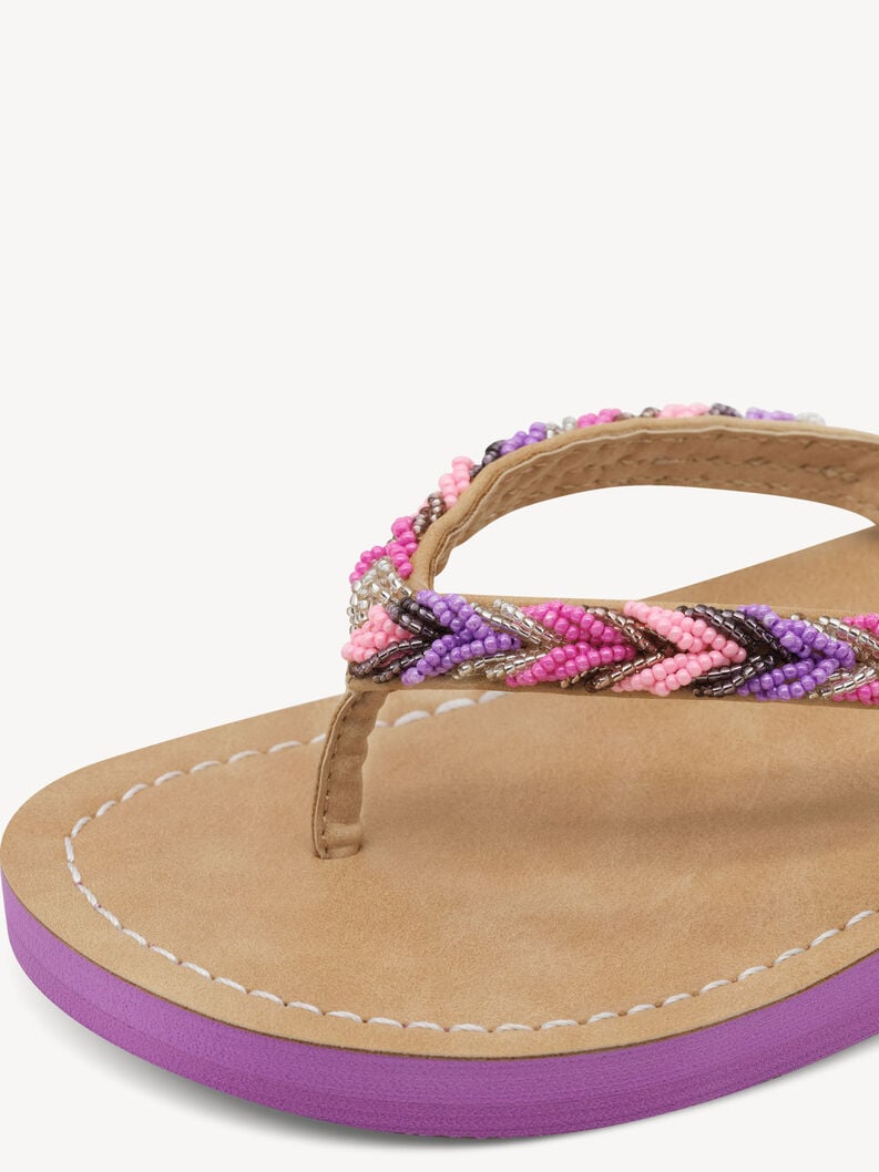 séparateurs dorteil pourpre 1-27121-44-539 acheter tamaris toe post sandals en ligne