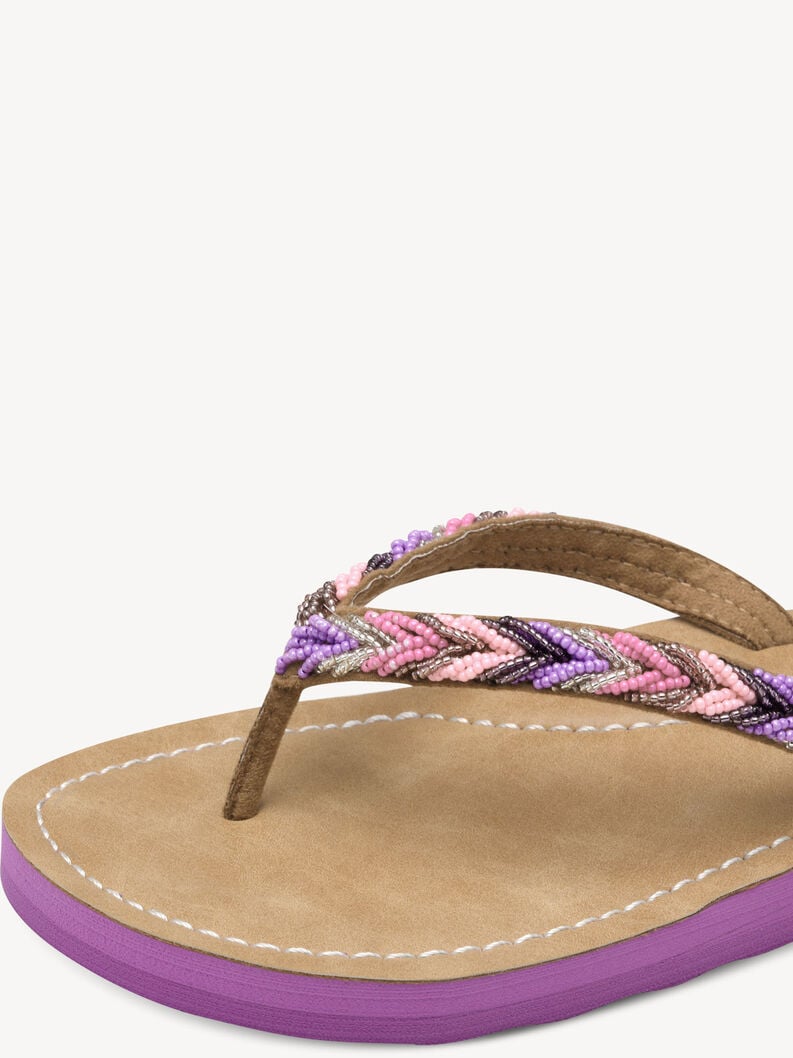 séparateurs dorteil pourpre 1-27121-44-539 acheter tamaris toe post sandals en ligne