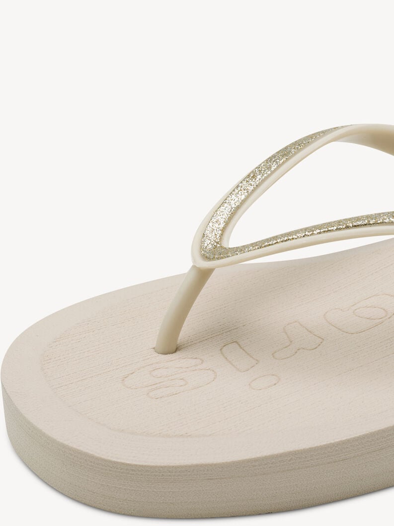 séparateurs dorteil - beige 1-27223-44-179 acheter tamaris toe post sandals en ligne