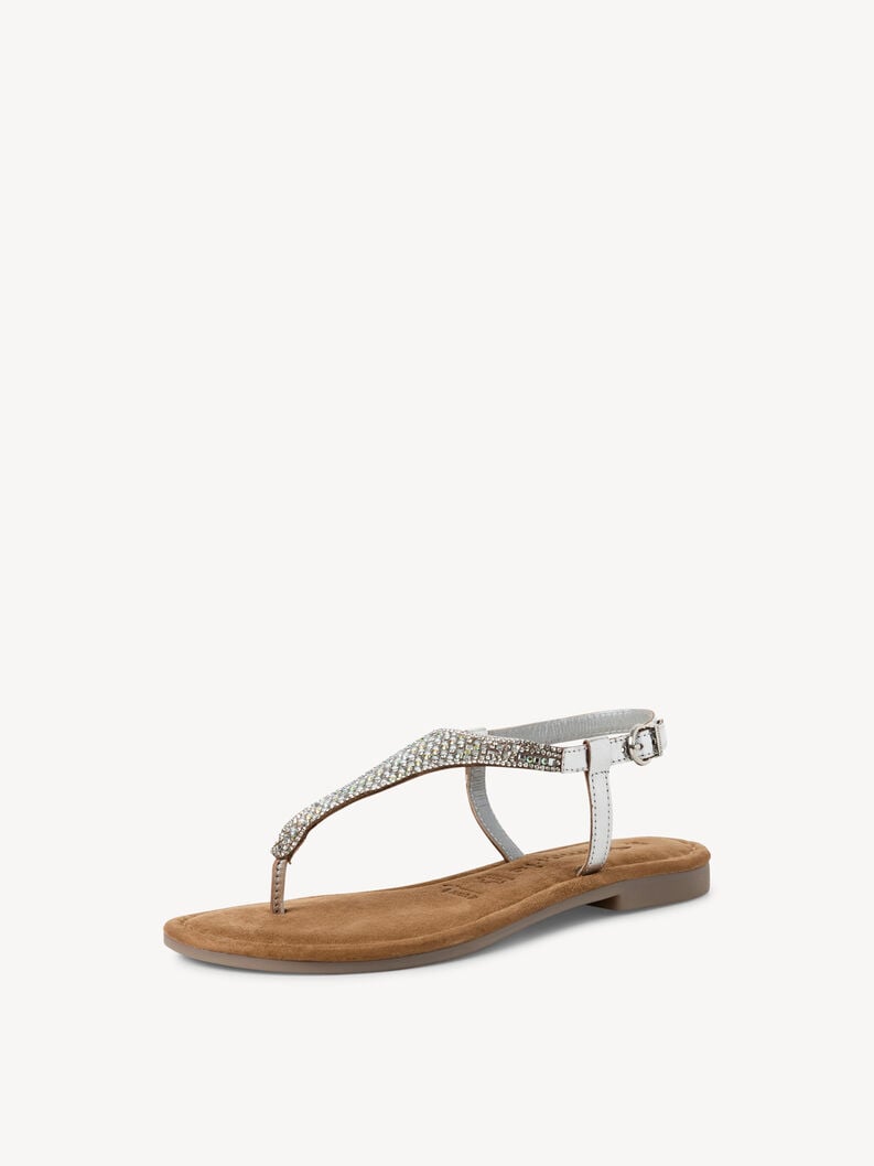 sandale en cuir - argent 1-28132-44-919 acheter tamaris sandales en ligne