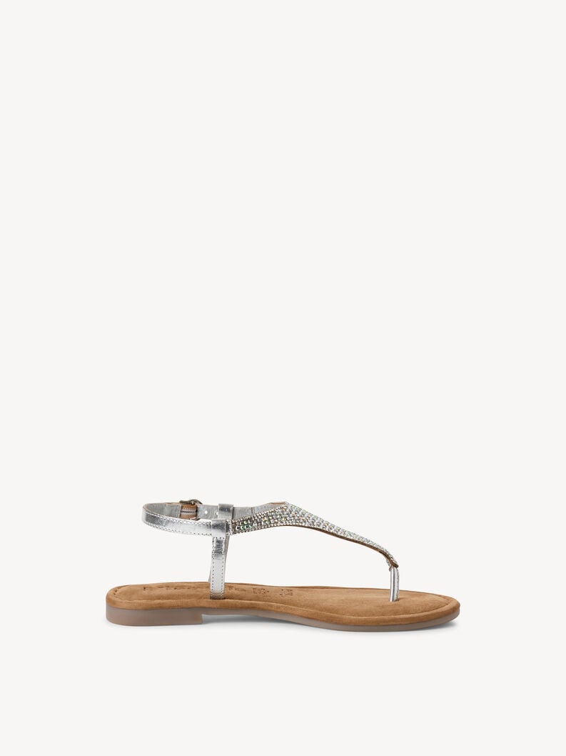 sandale en cuir - argent 1-28132-44-919 acheter tamaris sandales en ligne