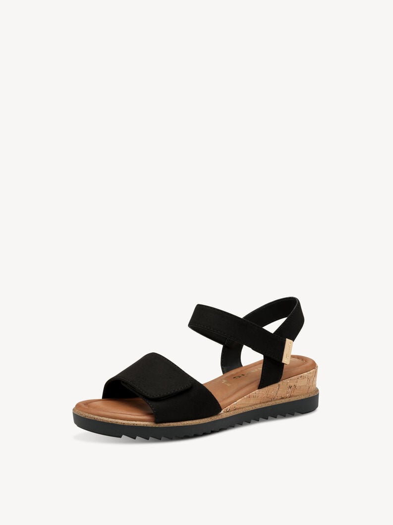 À talons hauts sandales - noir 1-28118-44-001 acheter tamaris sandales en ligne