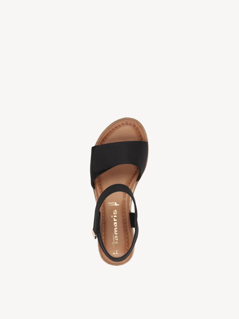 À talons hauts sandales - noir 1-28118-44-001 acheter tamaris sandales en ligne