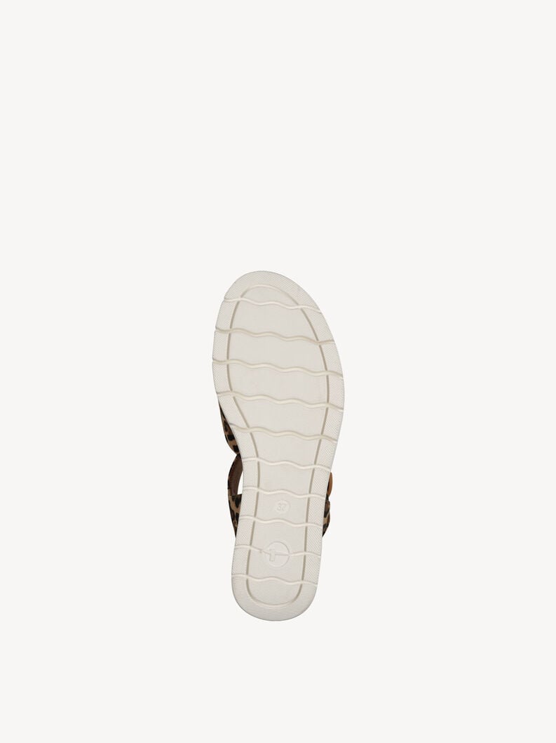 en cuir à talons hauts sandales - brun 1-28202-42-360 acheter tamaris sandales en ligne