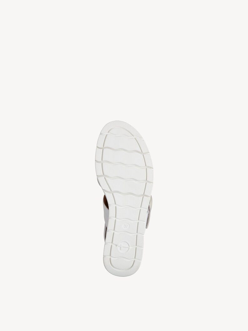 en cuir à talons hauts sandales - blanc 1-28206-42-171 acheter tamaris sandales en ligne