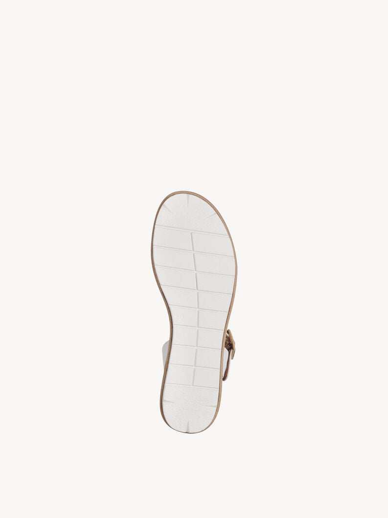 en cuir à talons hauts sandales - blanc 1-28222-42-100 acheter tamaris sandales en ligne