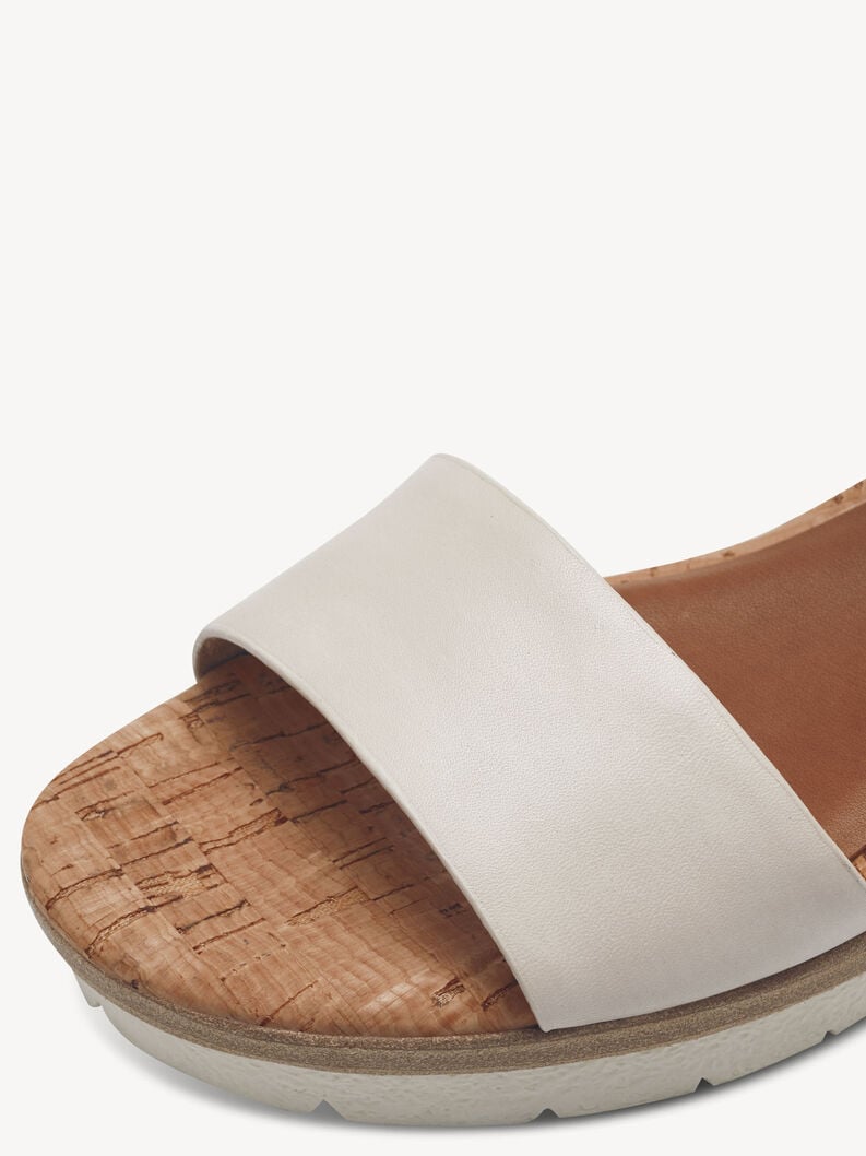 en cuir à talons hauts sandales - beige 1-28222-42-418 acheter tamaris sandales en ligne