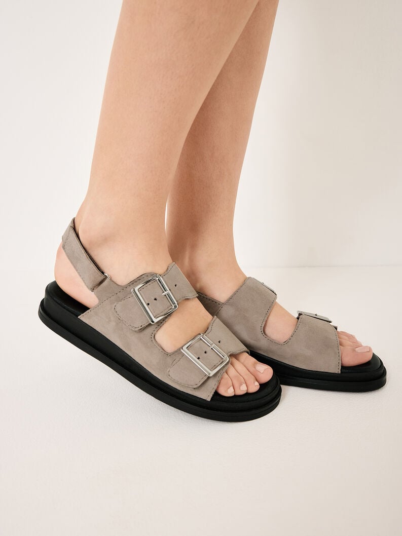 en cuir à talons hauts sandales - beige 1-28225-44-341 acheter tamaris sandales en ligne
