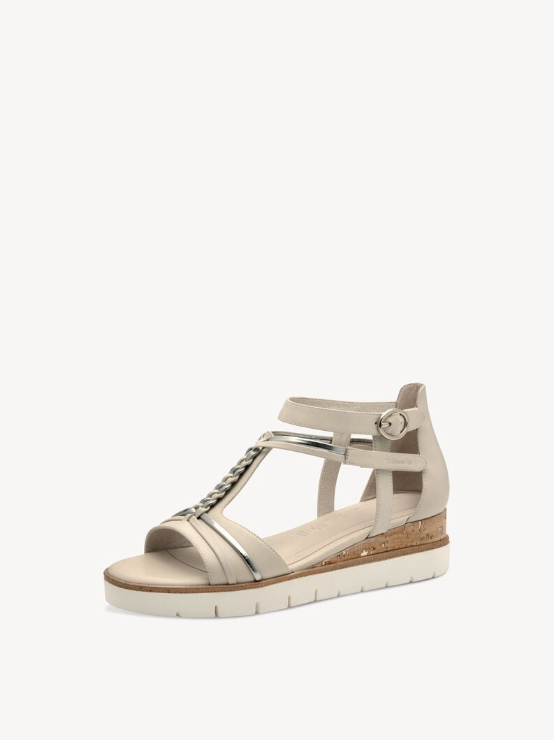 À talons hauts sandales - beige 1-28256-44-430 acheter tamaris sandales en ligne