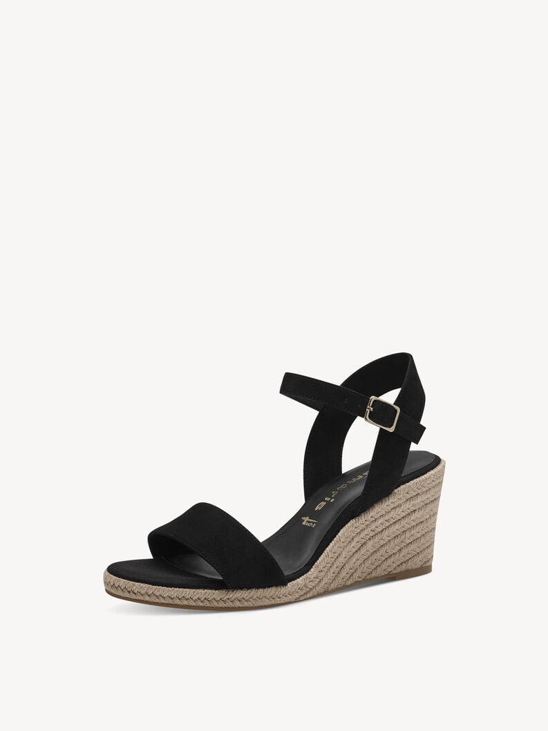 À talons hauts sandales - noir 1-28300-42-001 acheter tamaris sandales en ligne