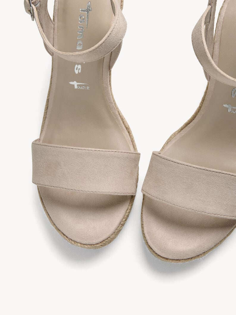 À talons hauts sandales - beige 1-28300-42-251 acheter tamaris sandales en ligne