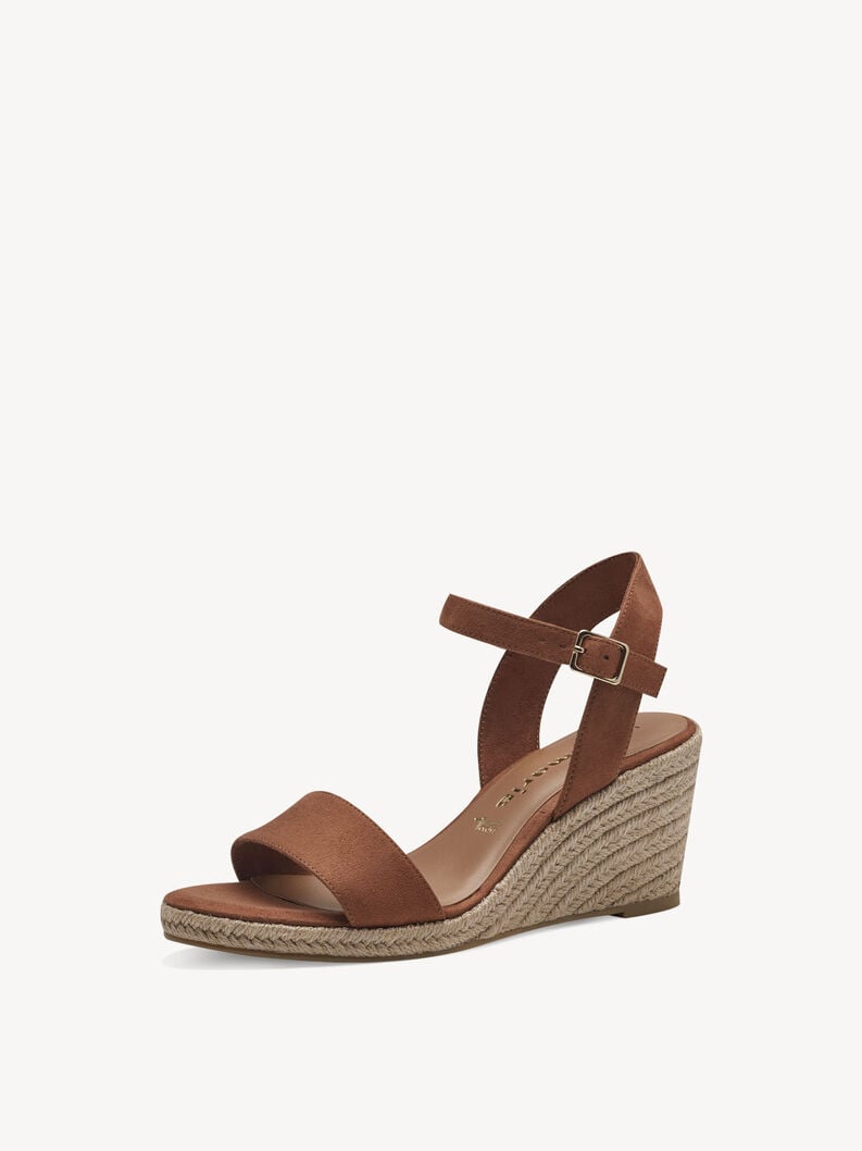 À talons hauts sandales - brun 1-28300-42-305 acheter tamaris sandales en ligne
