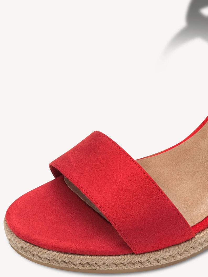À talons hauts sandales - rouge 1-28300-42-500 acheter tamaris sandales en ligne