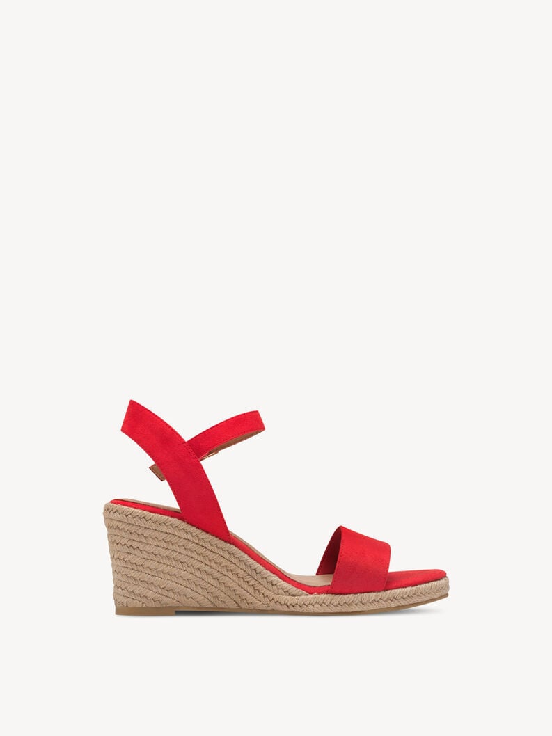 À talons hauts sandales - rouge 1-28300-42-500 acheter tamaris sandales en ligne