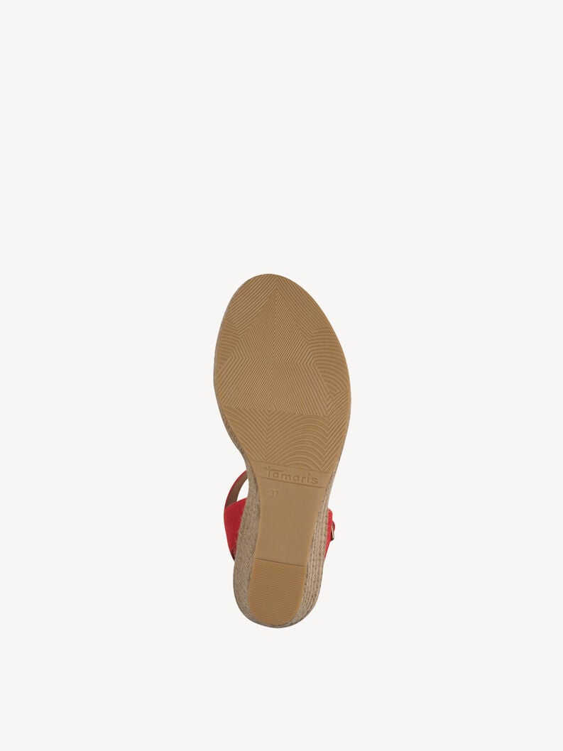 À talons hauts sandales - rouge 1-28300-42-500 acheter tamaris sandales en ligne