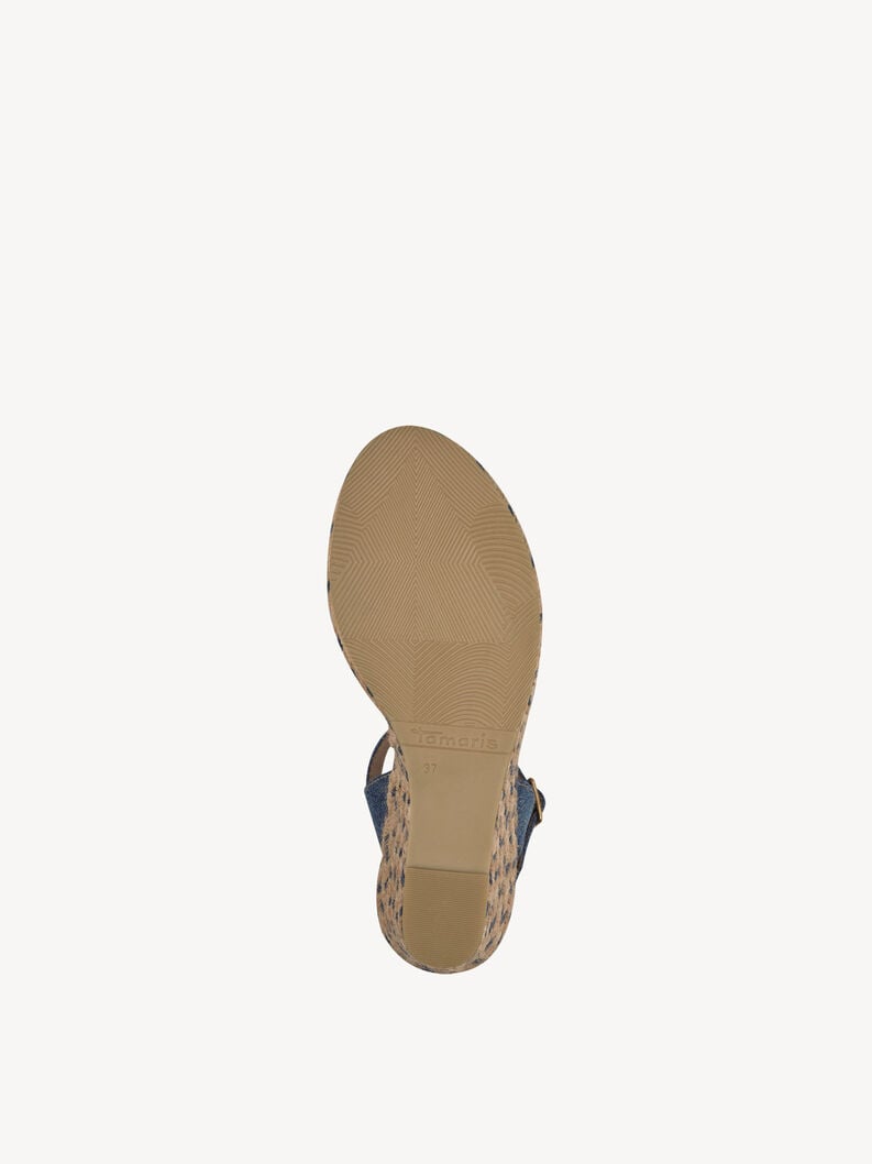 À talons hauts sandales - bleu 1-28300-42-8a2 acheter tamaris sandales en ligne