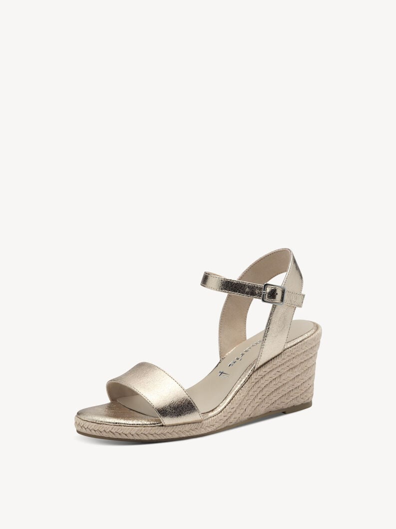 À talons hauts sandales - or 1-28300-42-933 acheter tamaris sandales en ligne