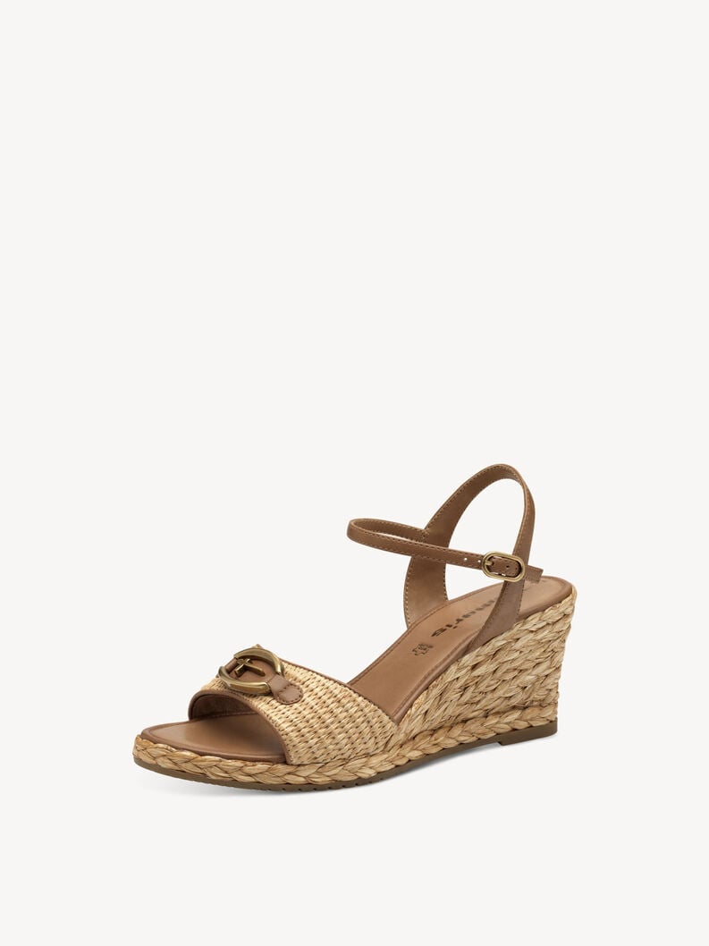 À talons hauts sandales - beige 1-28339-44-318 acheter tamaris sandales en ligne