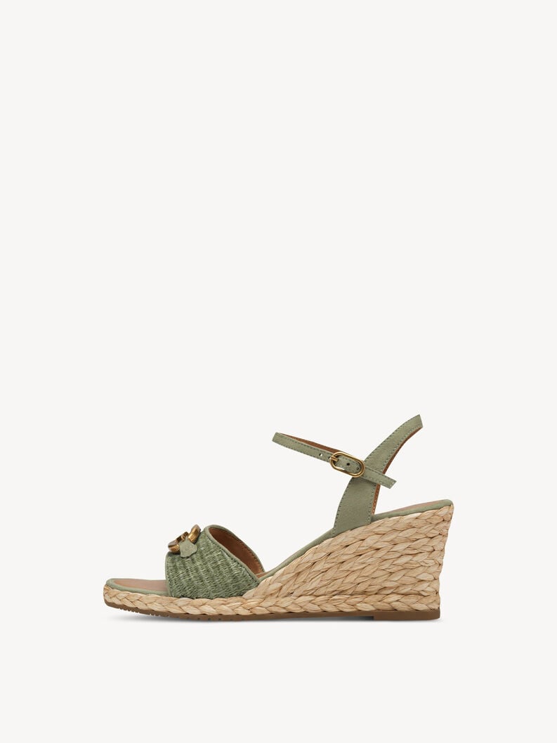 À talons hauts sandales - vert 1-28339-44-771 acheter tamaris sandales en ligne