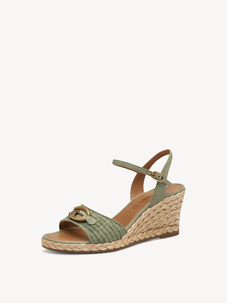 À talons hauts sandales - vert 1-28339-44-771 acheter tamaris sandales en ligne