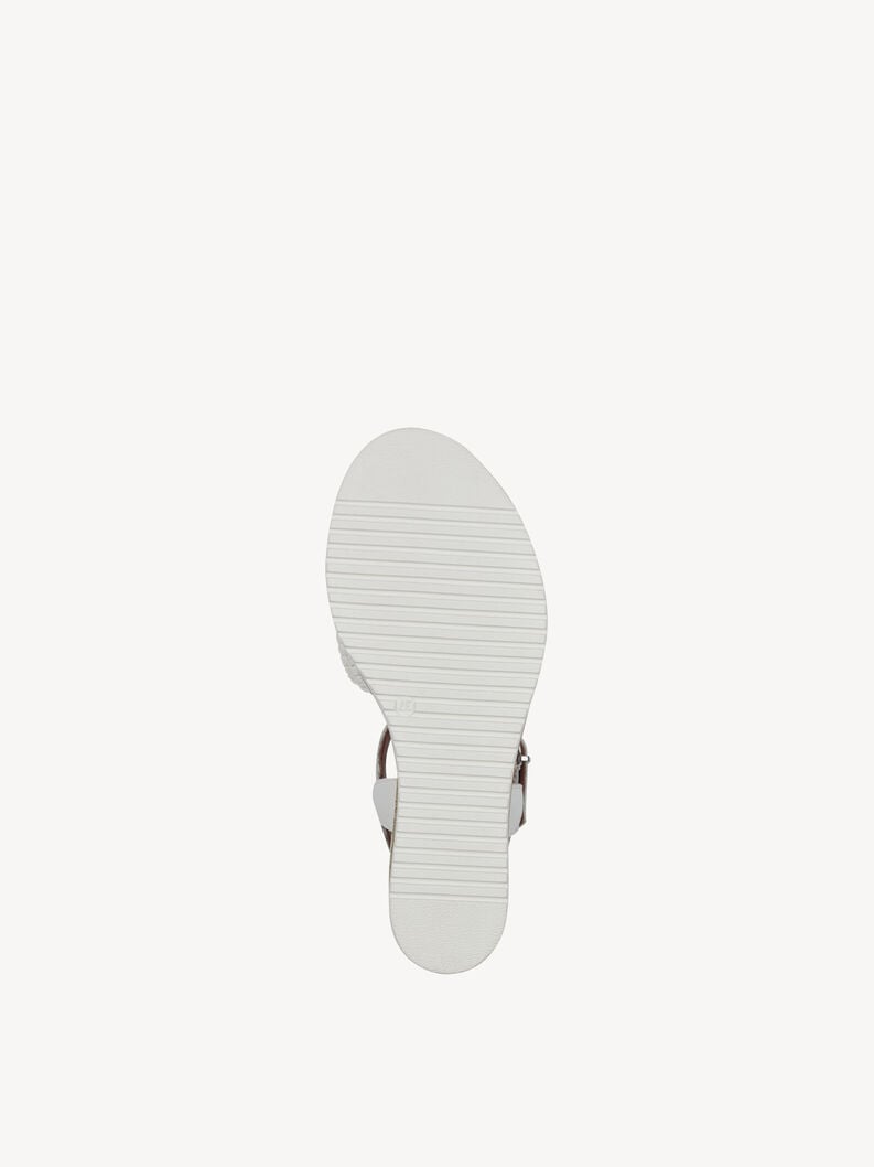 À talons hauts sandales - blanc 1-28351-44-100 acheter tamaris sandales en ligne