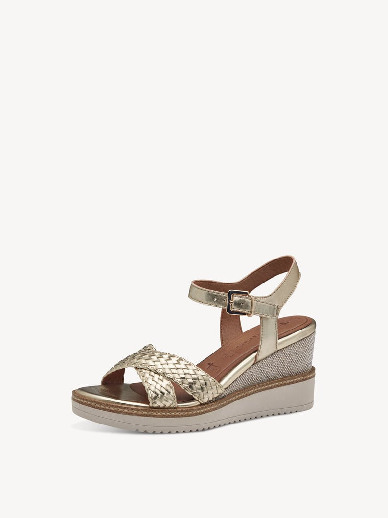 À talons hauts sandales - or 1-28351-44-933 acheter tamaris sandales en ligne