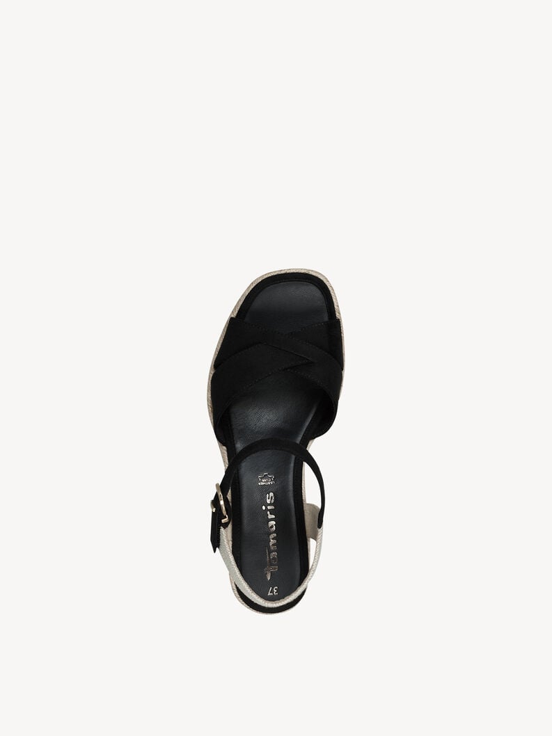 À talons hauts sandales - noir 1-28367-42-001 acheter tamaris sandales en ligne