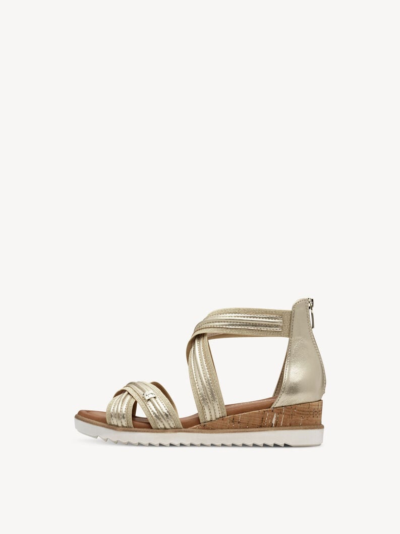 À talons hauts sandales - or 1-28701-44-933 acheter tamaris sandales en ligne