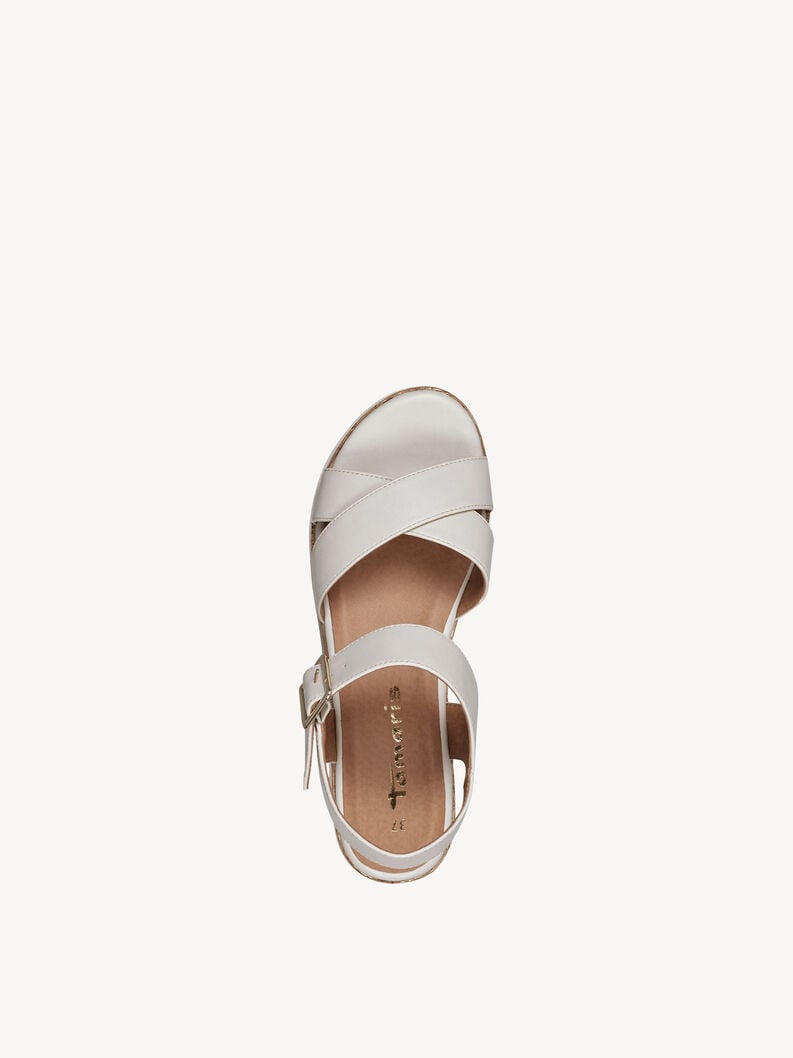 À talons hauts sandales - beige 1-28708-42-418 acheter tamaris sandales en ligne