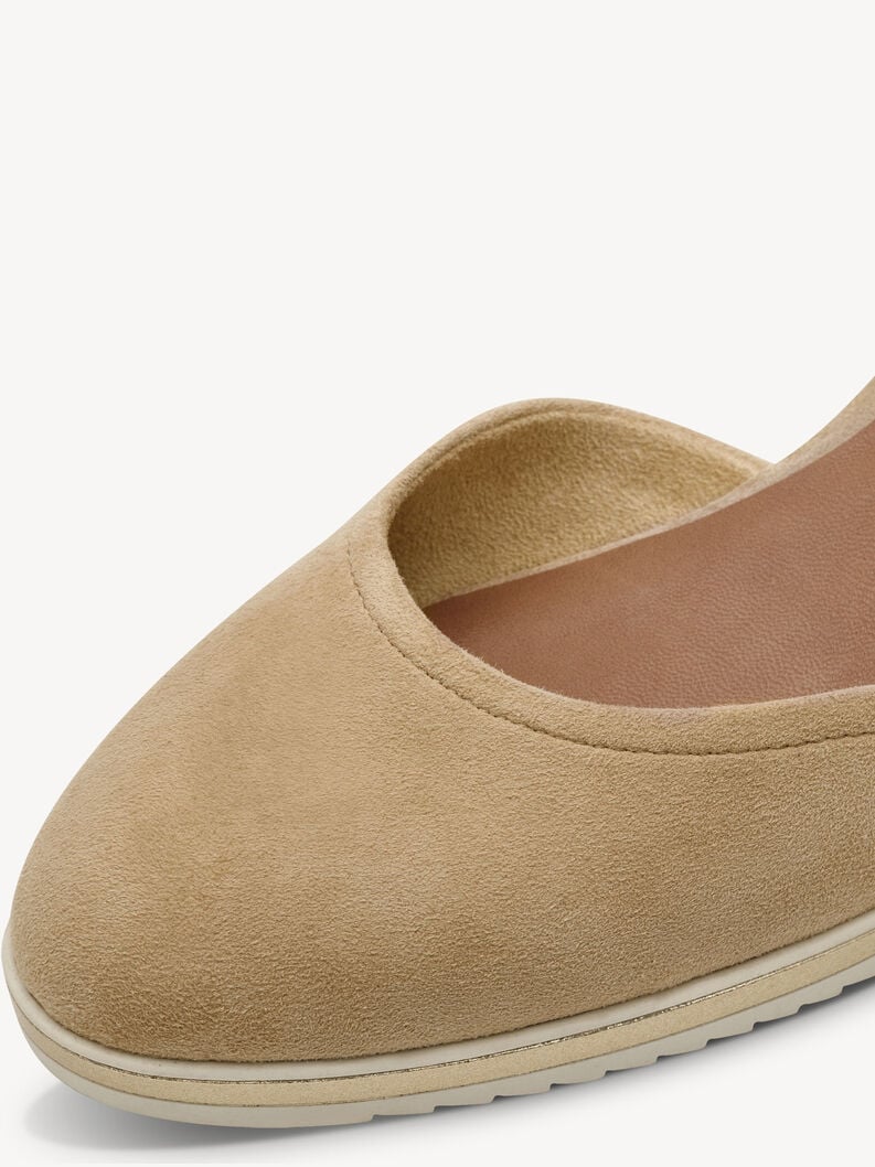 wedge en cuir pompes - brun 1-22309-42-435 acheter tamaris pompes en ligne