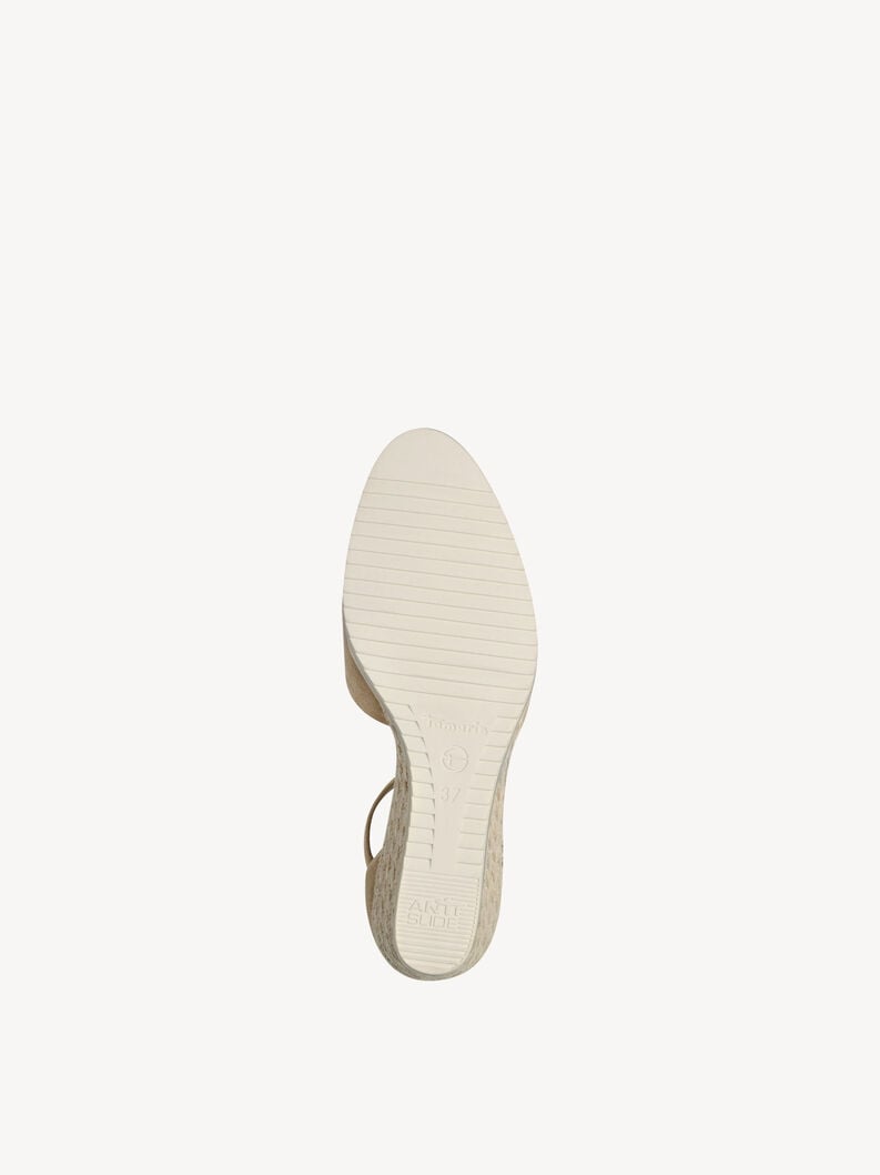wedge en cuir pompes - brun 1-22309-42-435 acheter tamaris pompes en ligne
