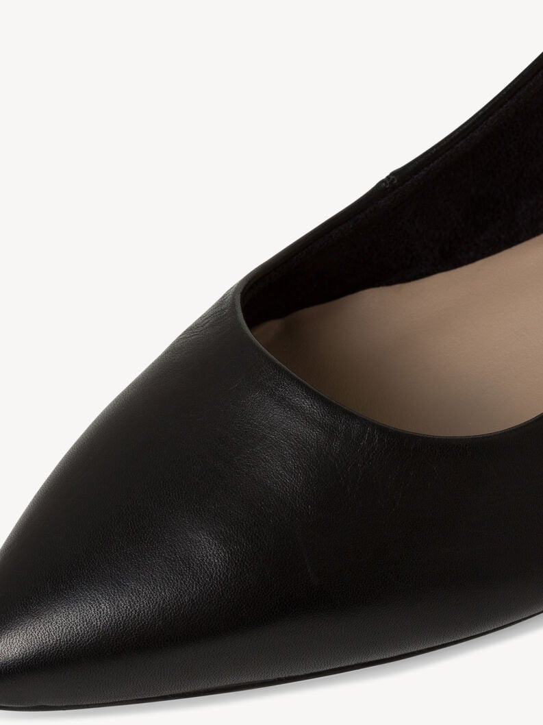 cuir harnais pompes - noir 1-29500-42-003 acheter tamaris fronde des pompes en ligne