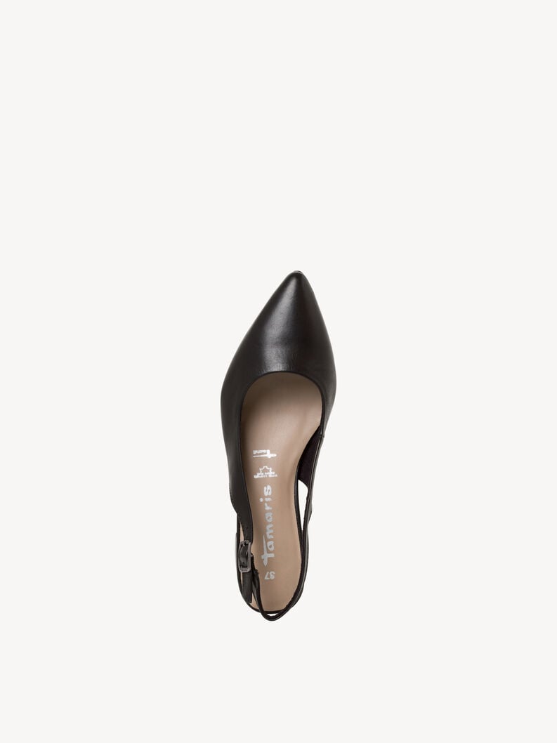 cuir harnais pompes - noir 1-29500-42-003 acheter tamaris fronde des pompes en ligne
