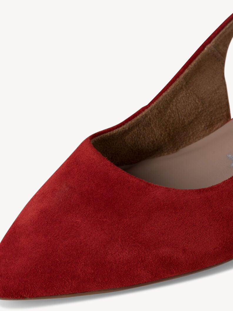 cuir harnais pompes - rouge 1-29500-42-500 acheter tamaris fronde des pompes en ligne